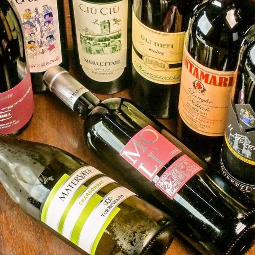 [A wide variety of drinks] Wine is very popular with women♪ Draft beer also available