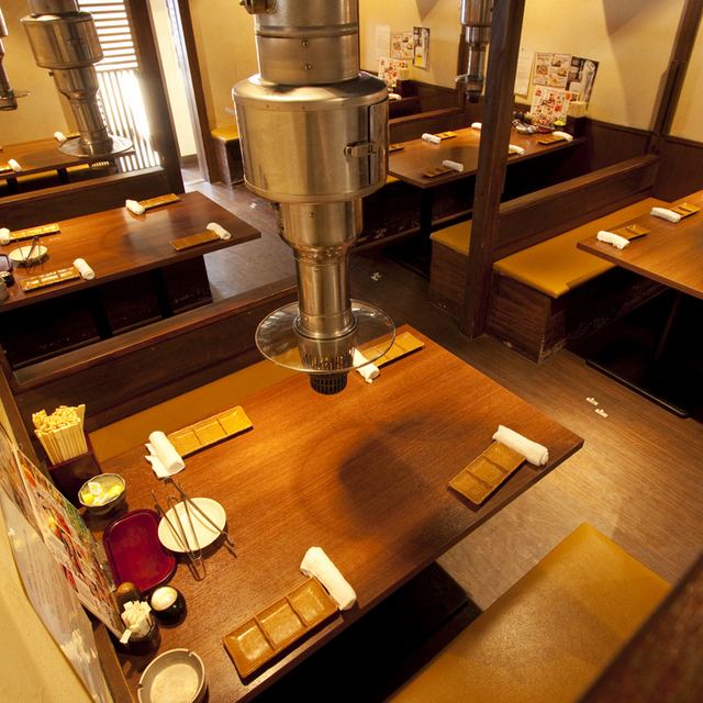 30名様でも１つの個室にご案内◎みんなでワイワイ炭火焼肉を♪