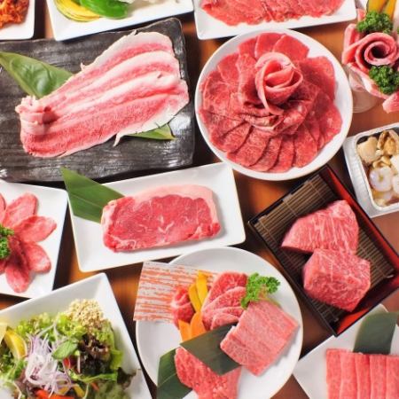 秋冬 限定名物すき焼き｜肉屋の台所 お試しコース｜全101品焼肉＆サイドメニュー食べ放題100分