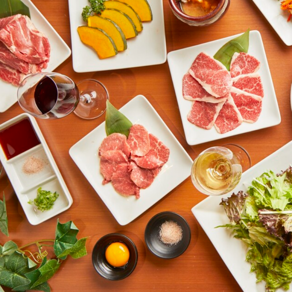 食べ放題を楽しむ♪少人数の食事会もお任せください！誕生会にもおすすめ！ 個室席のご用意あり！
