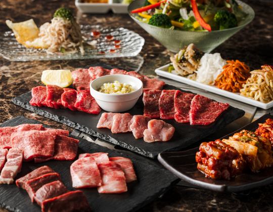 [Reservations open from March 2nd] Standard course featuring rare cuts, 17 dishes total, 4,400 yen (tax included)