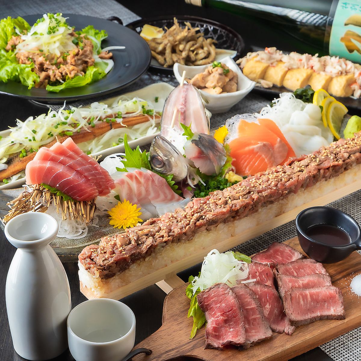 [All-you-can-drink for 3 hours] All 8 items "Nisoro special course" \4500 → \3500