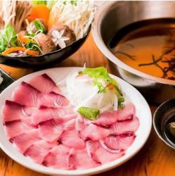 天然ぶりの極上しゃぶしゃぶ