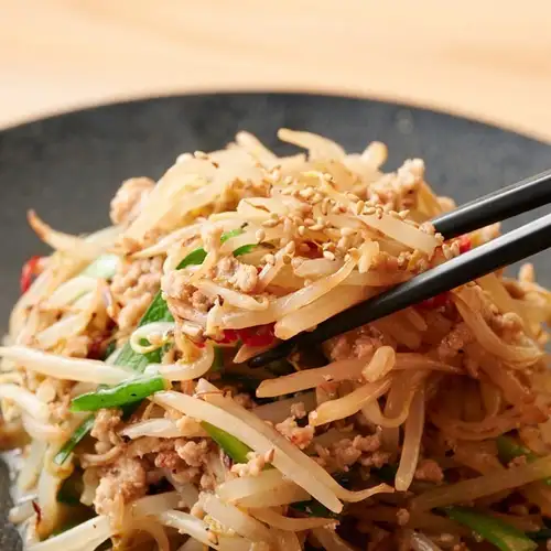 蒜蓉炒豆芽