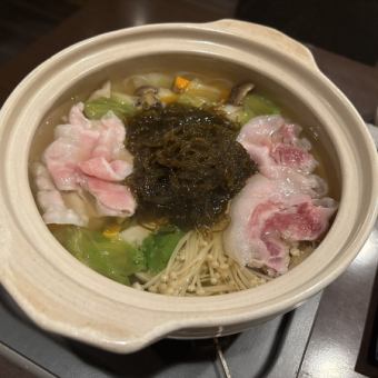 石垣岛海蕴涮锅2.5小时无限畅饮套餐 4,500日元(含税)