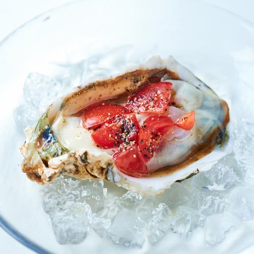 Fresh Tomato Oyster Cocktail