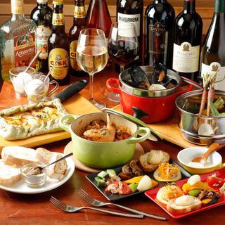 【マルタコース】2.5時間飲み放題付き◇全7品5000円（税込）