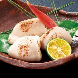 Grilled tiger pufferfish milt