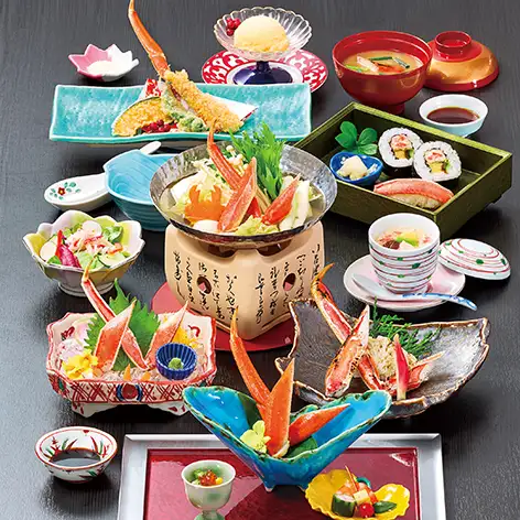 福寿餐厅提供种类繁多的正宗螃蟹料理。