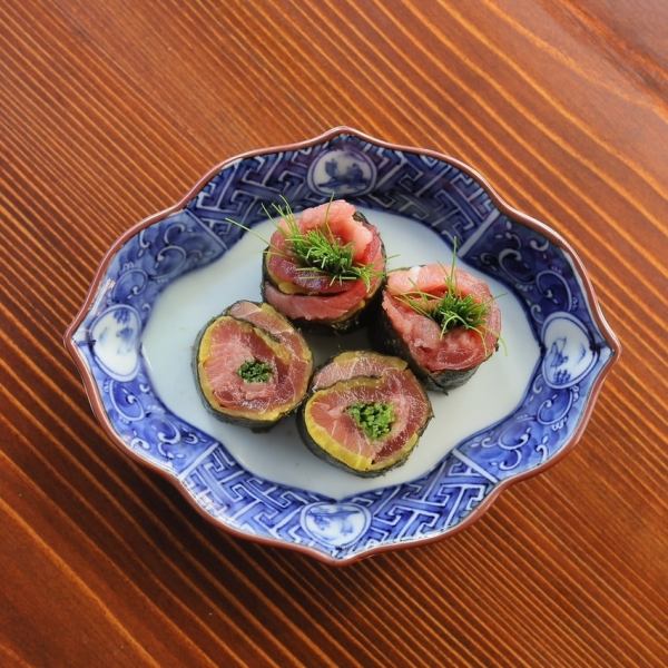【旨みと食感が重なる、和の一品】 トロたく 2,200円(税込)