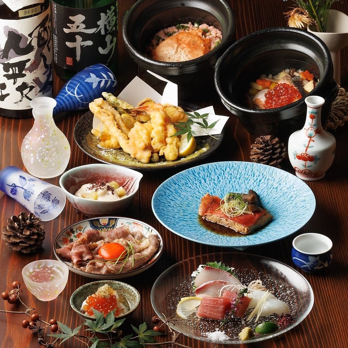 【8/1 OPEN】 贅沢和食をカジュアルな雰囲気で堪能する居酒屋