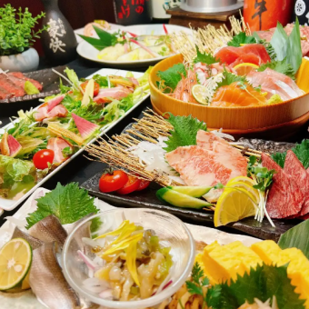 【 祝（IWAI）プラン 】大人気！2.5時間飲み放題付き！豪華鮮魚刺身五点盛りや特大ホッケ焼き等