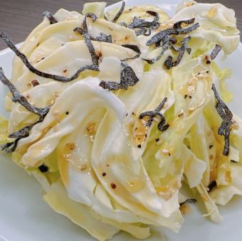 塩昆布キャベツ