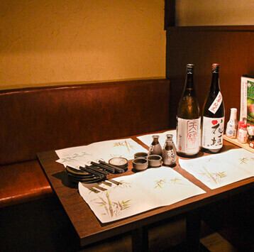 個室、お座敷、掘りごたつ等でゆったりお食事できます☆