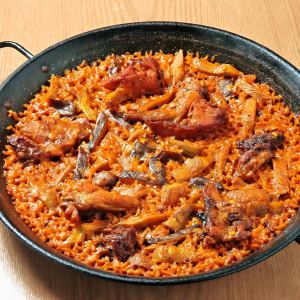 Mountain Paella (1 serving)