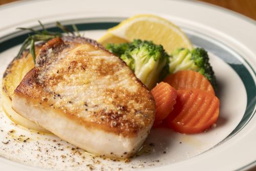 Grilled Swordfish with Lemon Pepper Rub