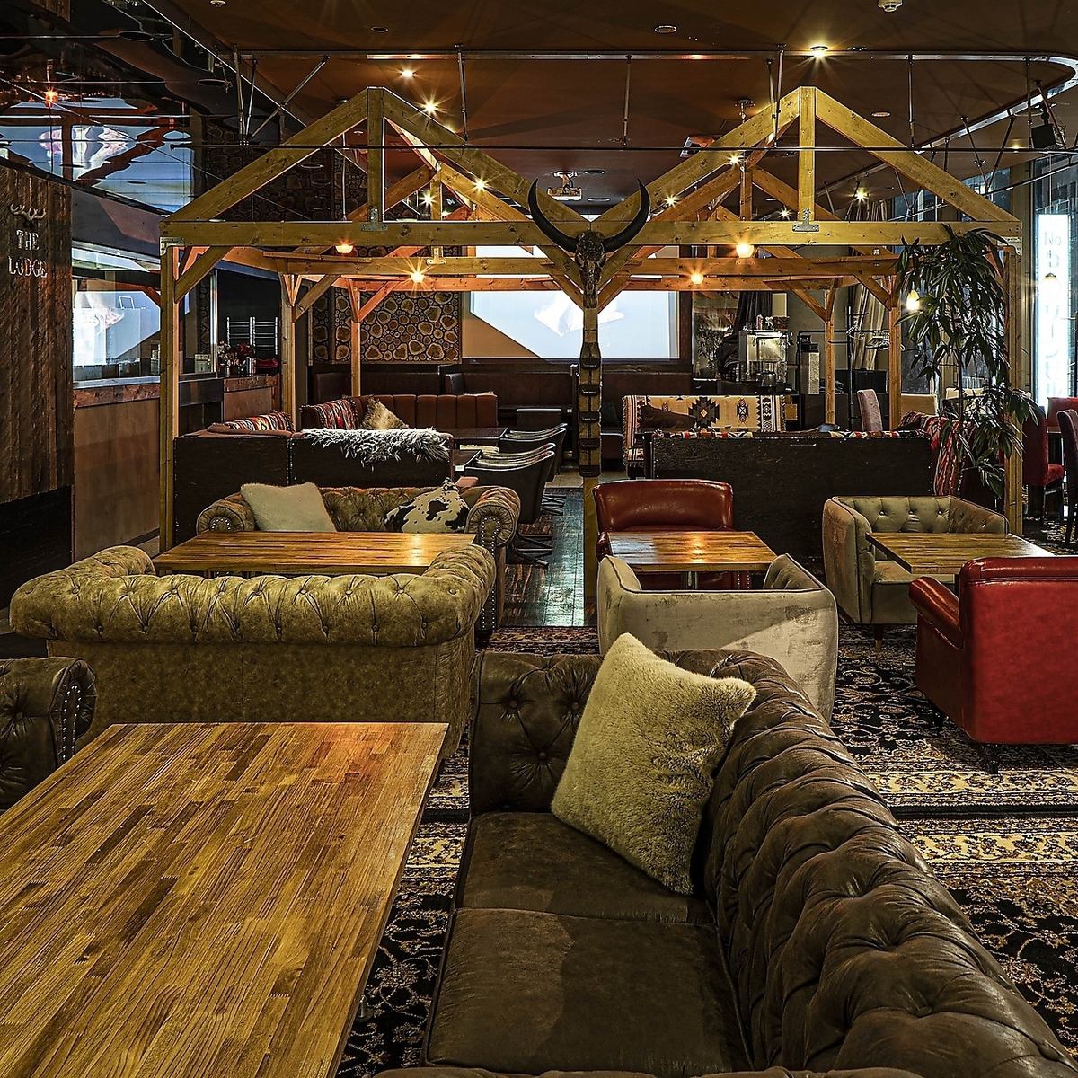 THE LODGEでは20人以上の宴会も可能です。お問い合わせください