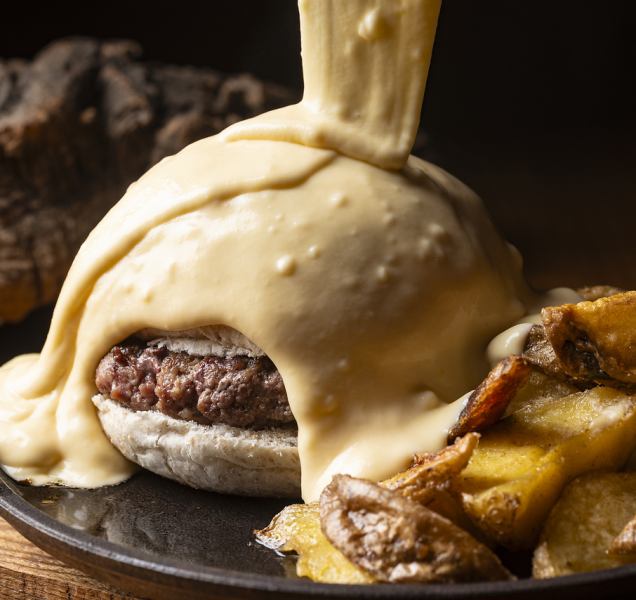 CHEEEESEバーガー フライドポテト付