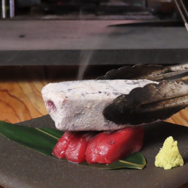 まぐろの炙り刺し