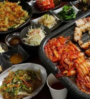 [2H all-you-can-drink included] For welcome and farewell parties and banquets♪ Samgyeopsal course 4,000 yen!★