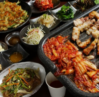 [2H all-you-can-drink included] For welcome and farewell parties and banquets♪ Samgyeopsal course 4,000 yen!★