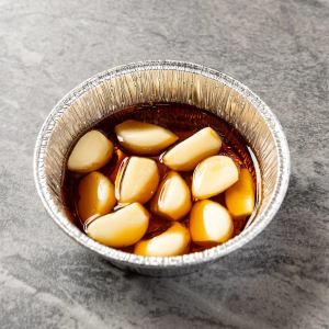 Garlic oil grilled