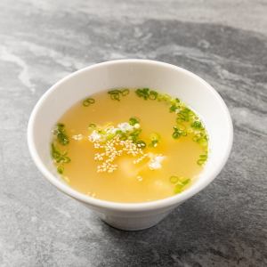 Egg soup