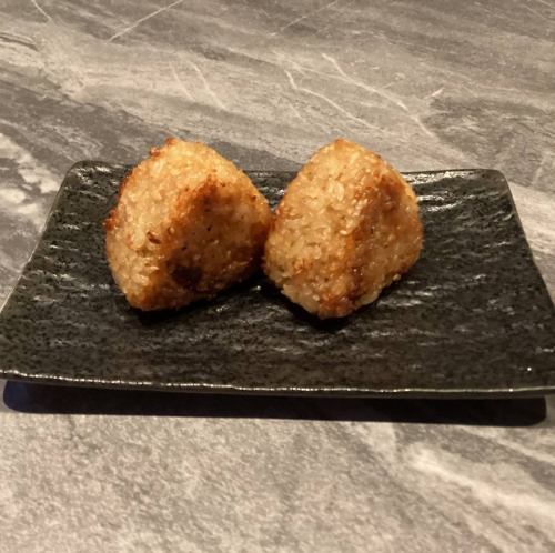 自製烤飯糰