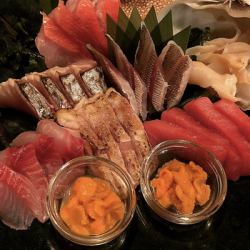 Assorted sashimi for 3-5 people