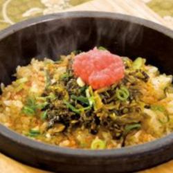 Mentaiko Takana fried rice