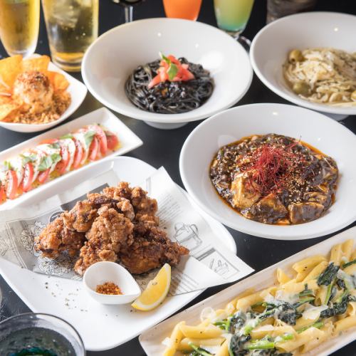 多種多彩な食材によりカラフルなお料理をご堪能下さい♪