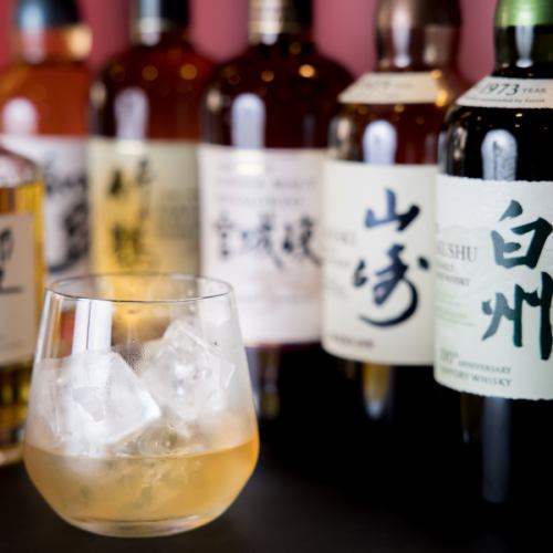 料理とのペアリングを楽しめるジャパニーズウイスキー◎