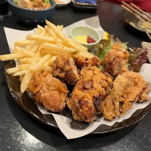 【青葉お手軽コース】鮮魚カルパッチョ・唐揚げ等全7品！生ビール付3時間飲み放題3,000円