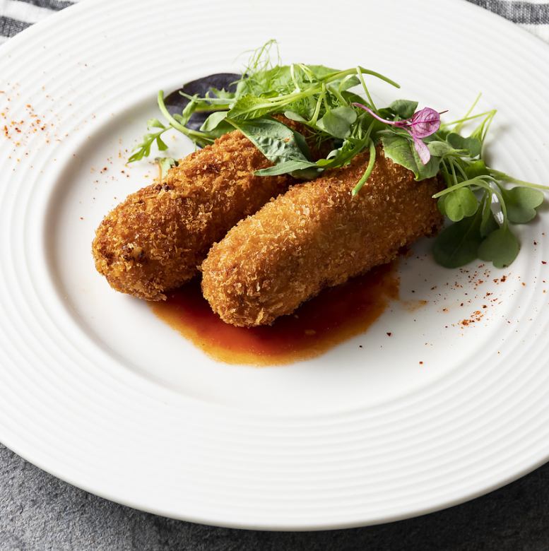 Snow crab cream croquette