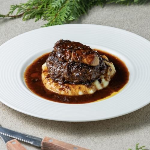 黒毛和牛のハンバーグ ロッシーニ風