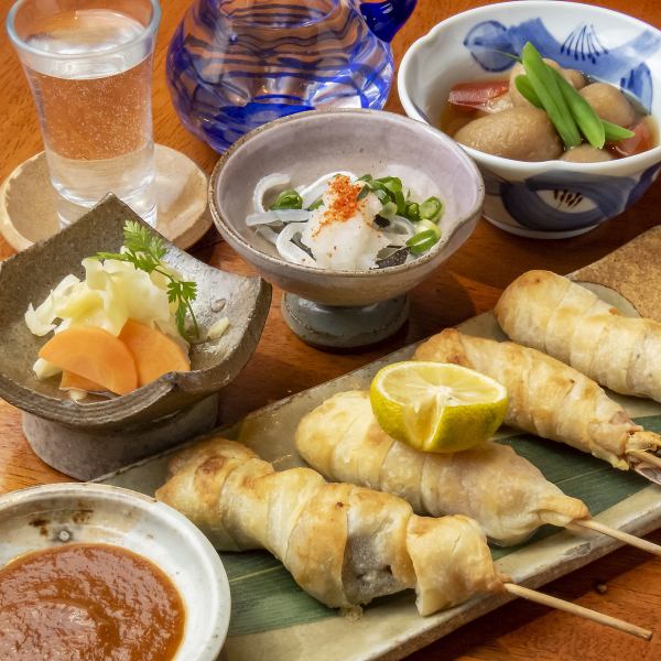 【多くの創作料理】ここでしか味わえない、ささみのくるくるパイはやみつきになるおいしさ♪