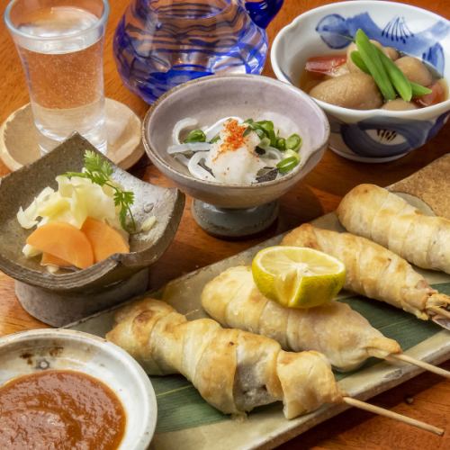 【多くの創作料理】ここでしか味わえない、ささみのくるくるパイはやみつきになるおいしさ♪