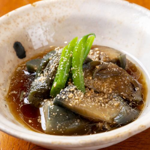 茄子の揚げびたし