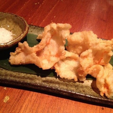 海老のひらひら揚げ