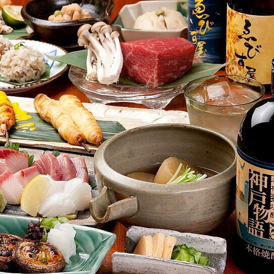 お店おすすめのササミのくるくるパイと神戸牛タタキは絶品です！
