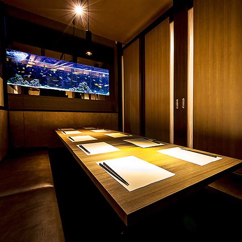 Have an elegant time in our proud Japanese private room ♪