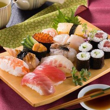 今日鲜鱼寿司素（6片）