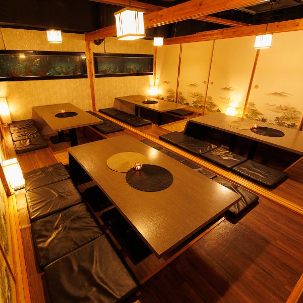 [Can accommodate up to 150 people! Large sunken kotatsu private room] The luxurious private room is a spacious space that can accommodate 2 to 150 people! Perfect for birthdays and girls' night out ♪ A completely private room that is currently popular at Shinjuku East Exit ☆ Make your reservation early ◎ We also have many great coupons such as bill discounts and anniversary benefits! Please be sure to use it when you have a banquet at the Shinjuku East Exit ♪ A must-see for the secretary in charge of the banquet ☆