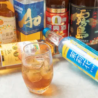 【단품 음료 무제한】1,800엔 코스!생맥주 제한 없음!