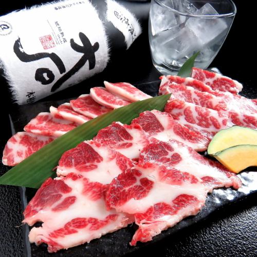 豪華♪馬焼三種盛り合わせ