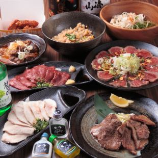 【3時間飲み放題付き】全9品！肉好き必見！！！精肉特製お肉たっぷりコース