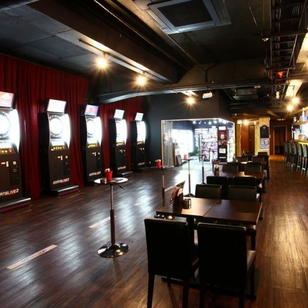 [Private/Party] We have a space that can be used by a large number of people in Omiya, which is convenient for parties and events! Course plans with food + all-you-can-drink start from 3,300 yen ♪ Darts, large monitor, projector, microphone, Fully equipped with games, party goods, and more