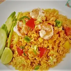 虾仁炒饭