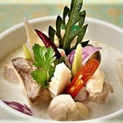 椰奶鸡汤