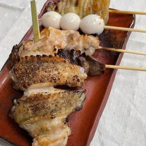 串焼き五本盛り合わせ